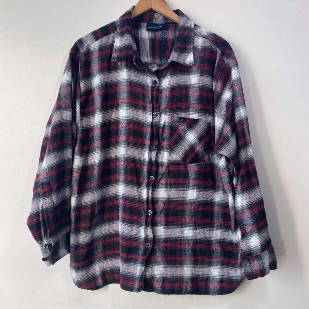 Madison Taylor Plaid Flannel Shirt